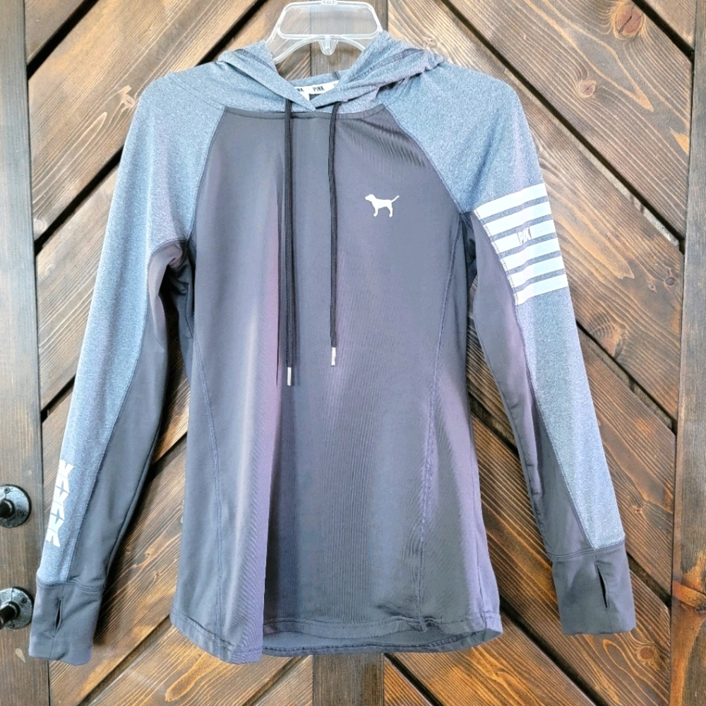 "Pink" Ultimate long sleeve top Gray M